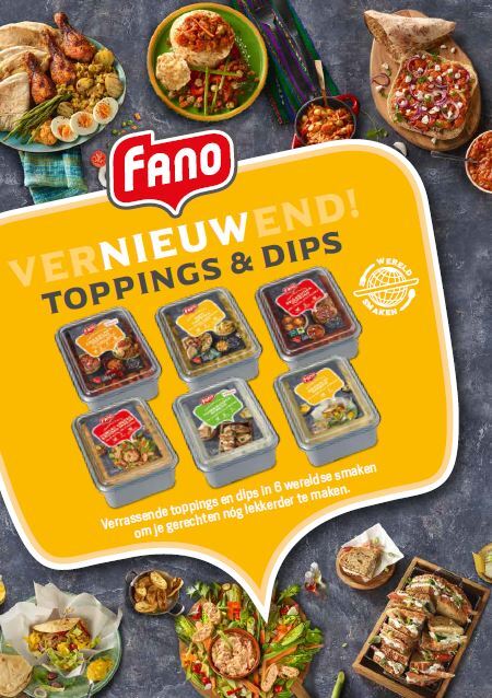 Fano Toppings & Dips Inspiratiefolder