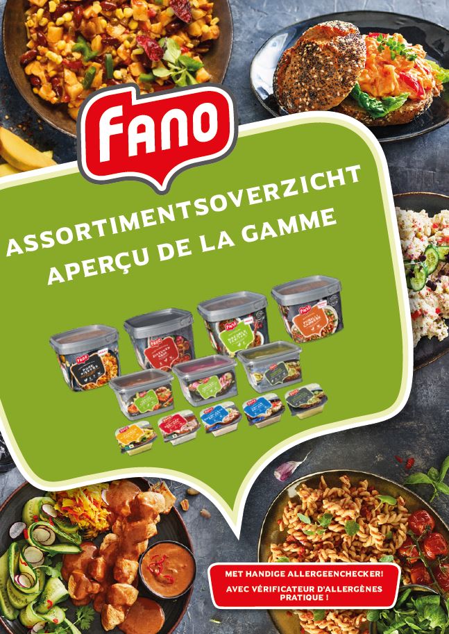 Fano Assortimentslijst België